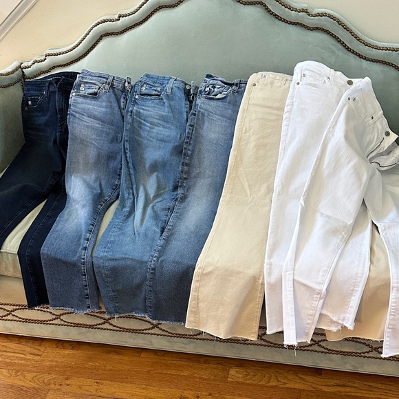 Lot of SEVEN pairs of AG denim size 29